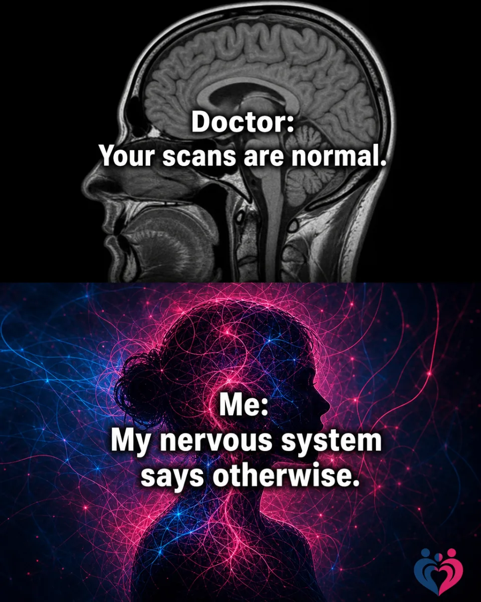FND Connect: Doctor: Your scans are normal. Me: My nervous system says otherwise.