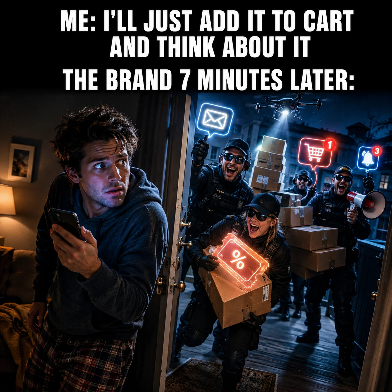 Generated meme ad example 8