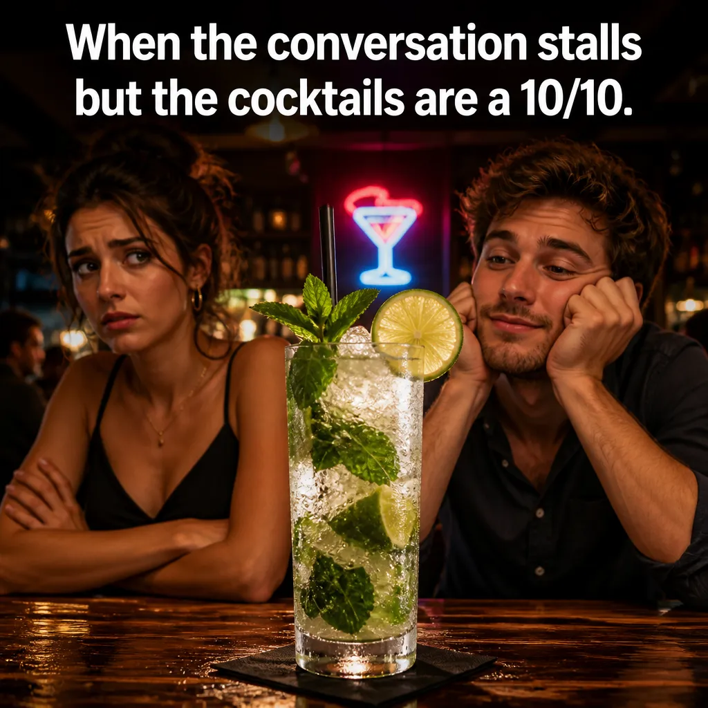 Illustrative The First Date Save creative from the bar example collection