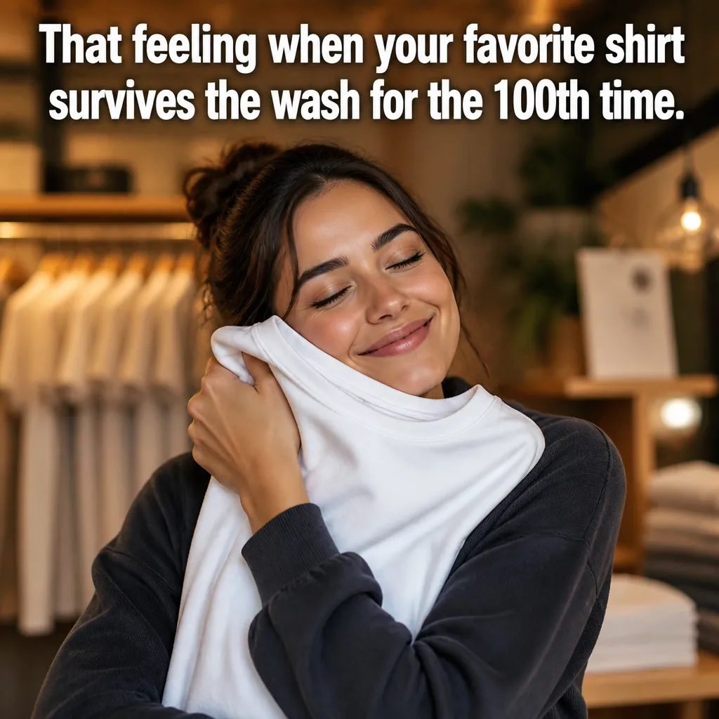 Illustrative The Laundry Cycle creative from the clothing store example collection