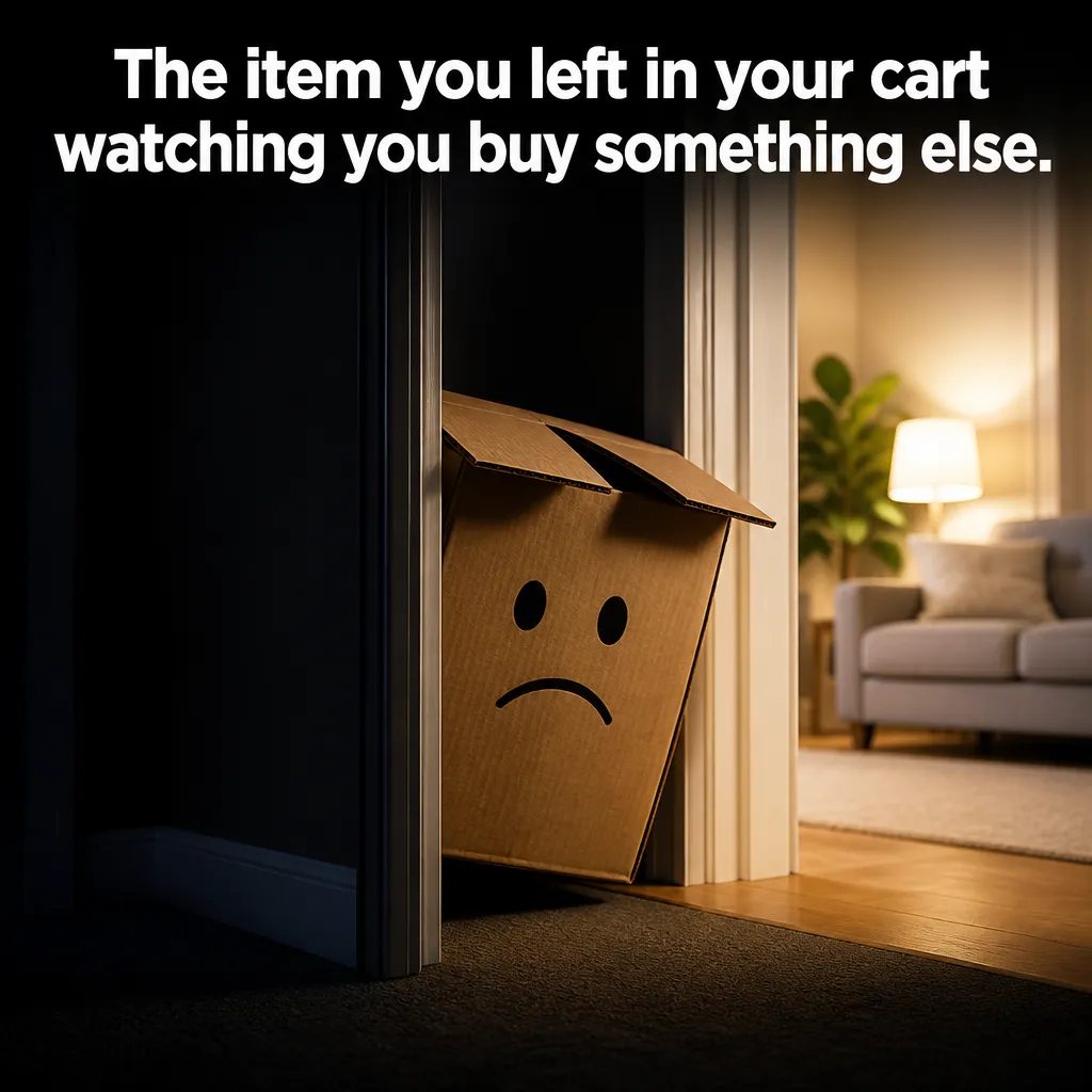 Illustrative The Retargeting Ghost creative from the ecommerce example collection