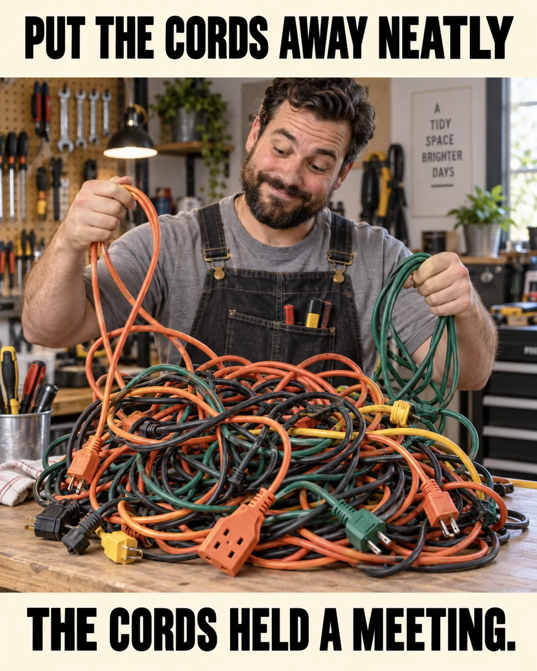 Illustrative the cord meeting meme