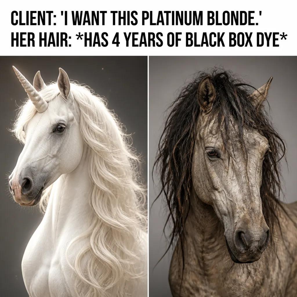Illustrative The Pinterest Expectation creative from the hair salon example collection