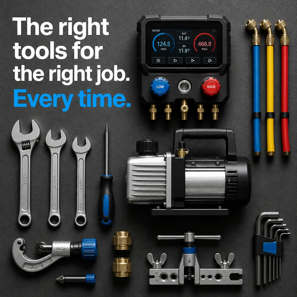 Illustrative Equipped for Anything creative from the hvac example collection