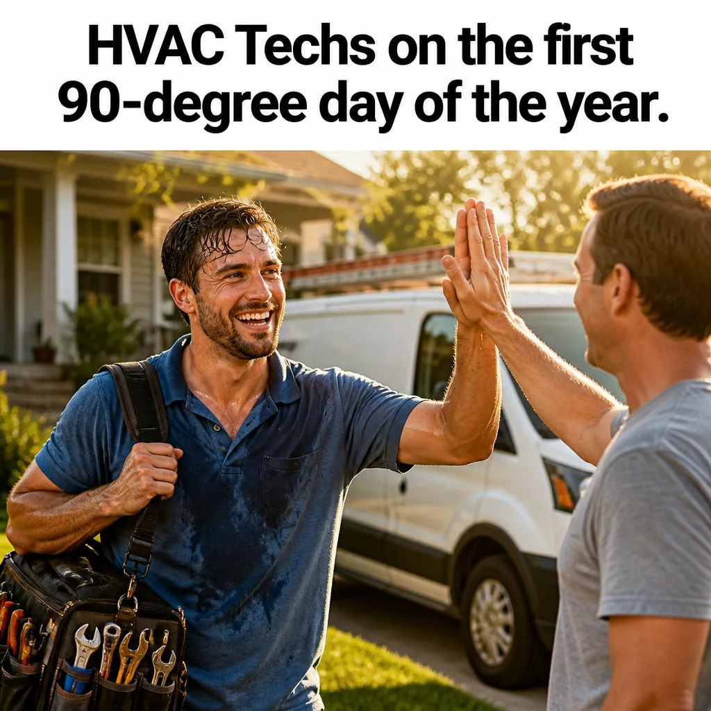 Illustrative The July Marathon creative from the hvac example collection