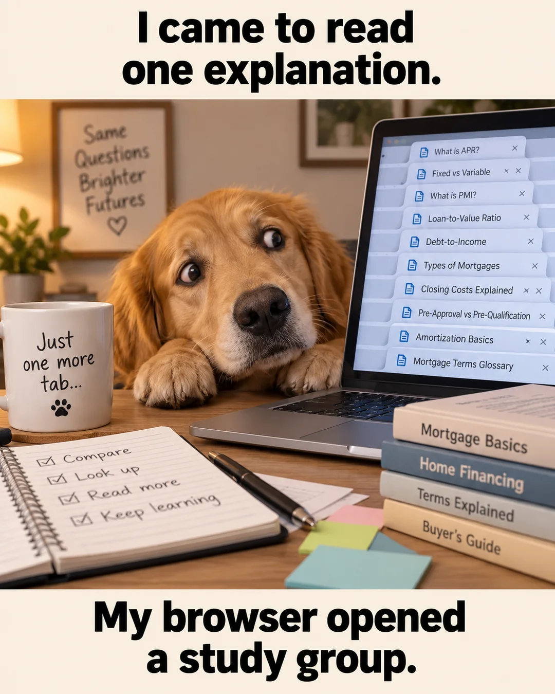 Illustrative the open-tabs research meme