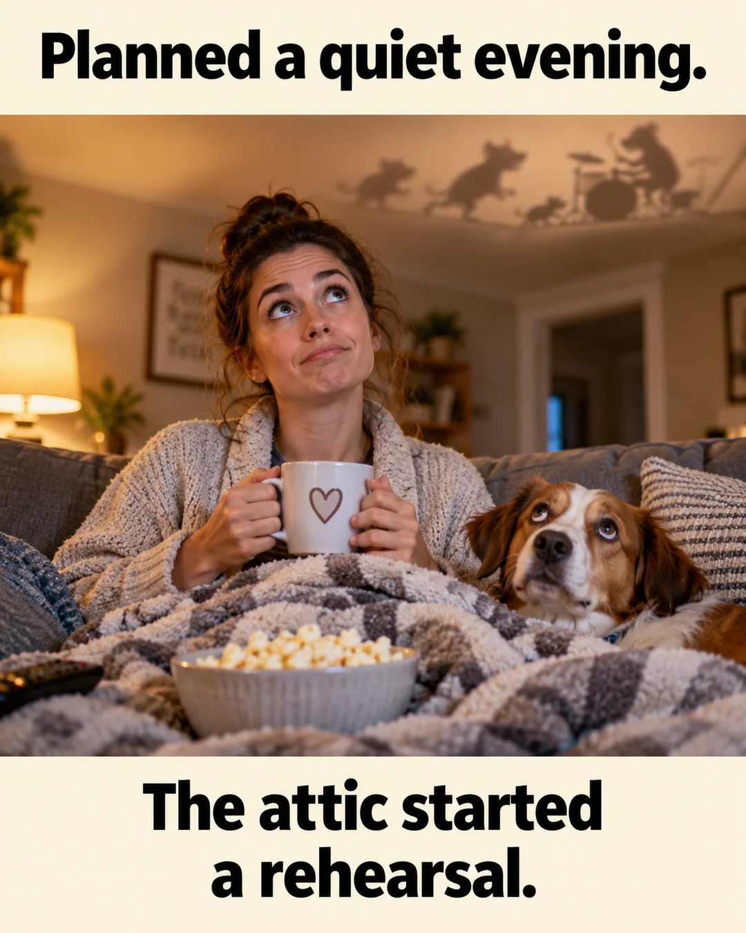 Illustrative the attic soundtrack meme