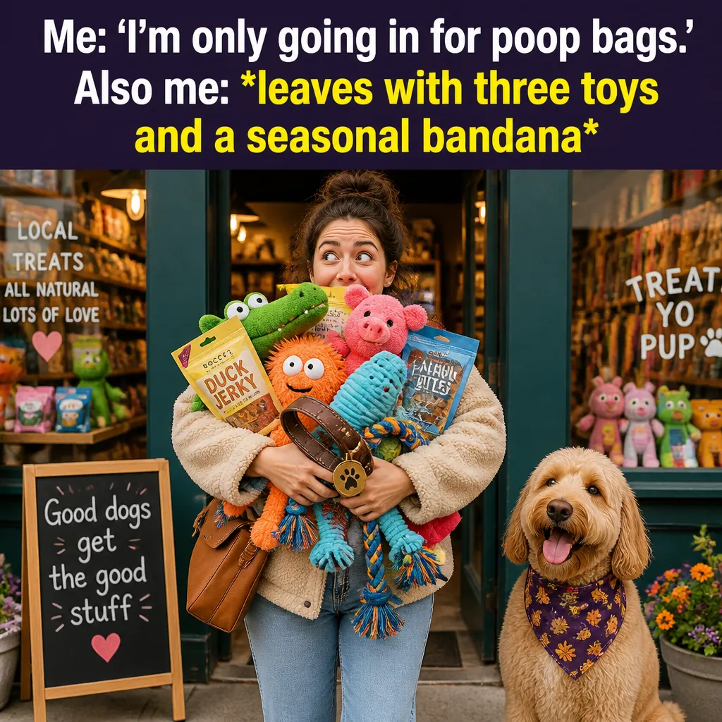 Illustrative The Just One Thing Lie creative from the pet store example collection